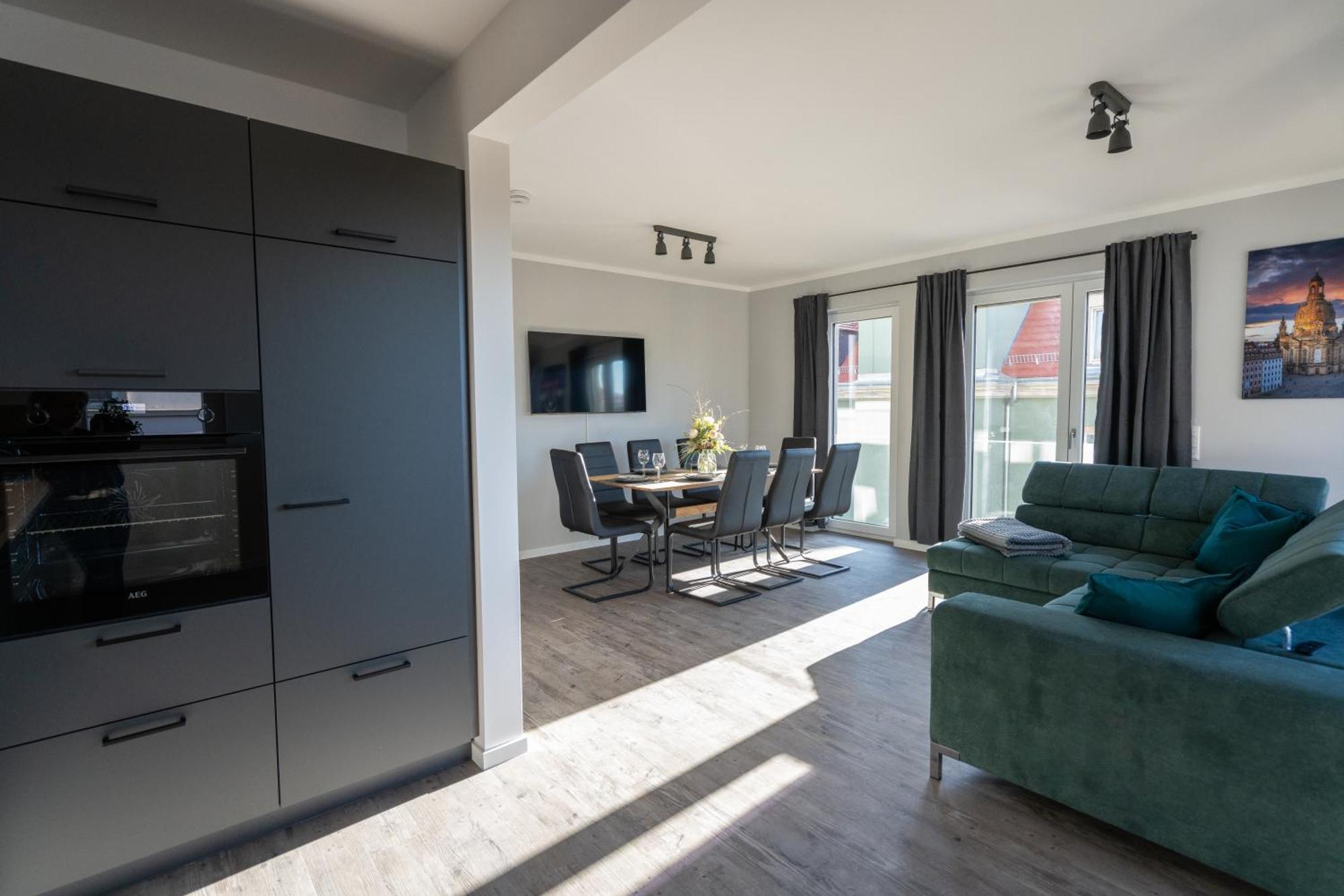 Supreme City Dream Mit Terrasse Und Parkplatz - 110M² دريسدن المظهر الخارجي الصورة