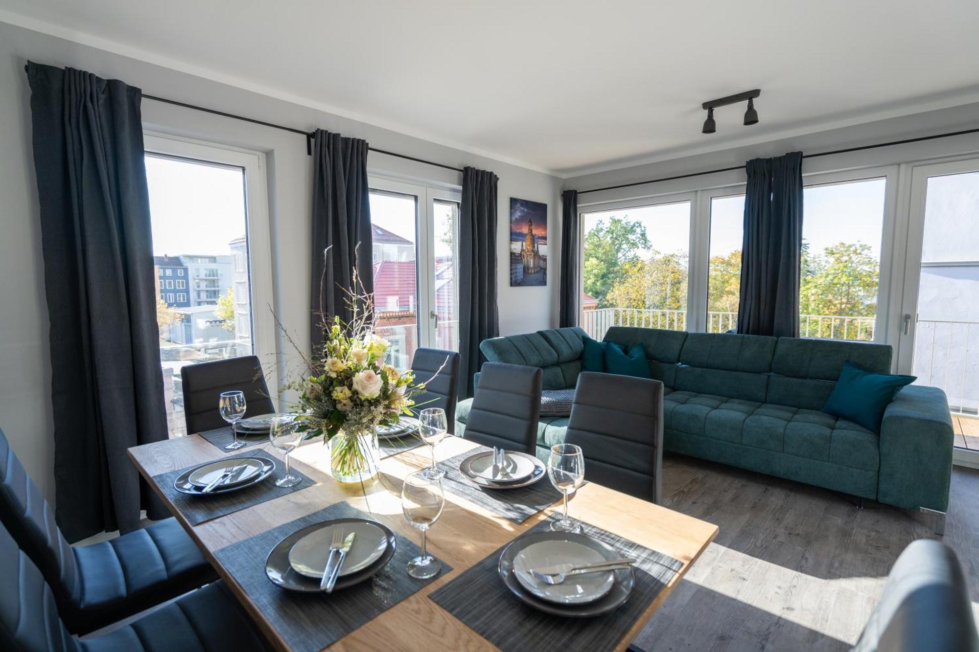 Supreme City Dream Mit Terrasse Und Parkplatz - 110M² دريسدن المظهر الخارجي الصورة